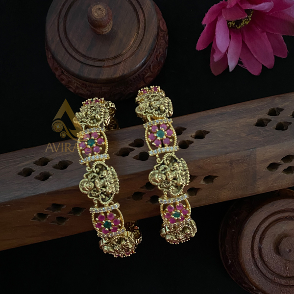 Nagasi floral block bangles