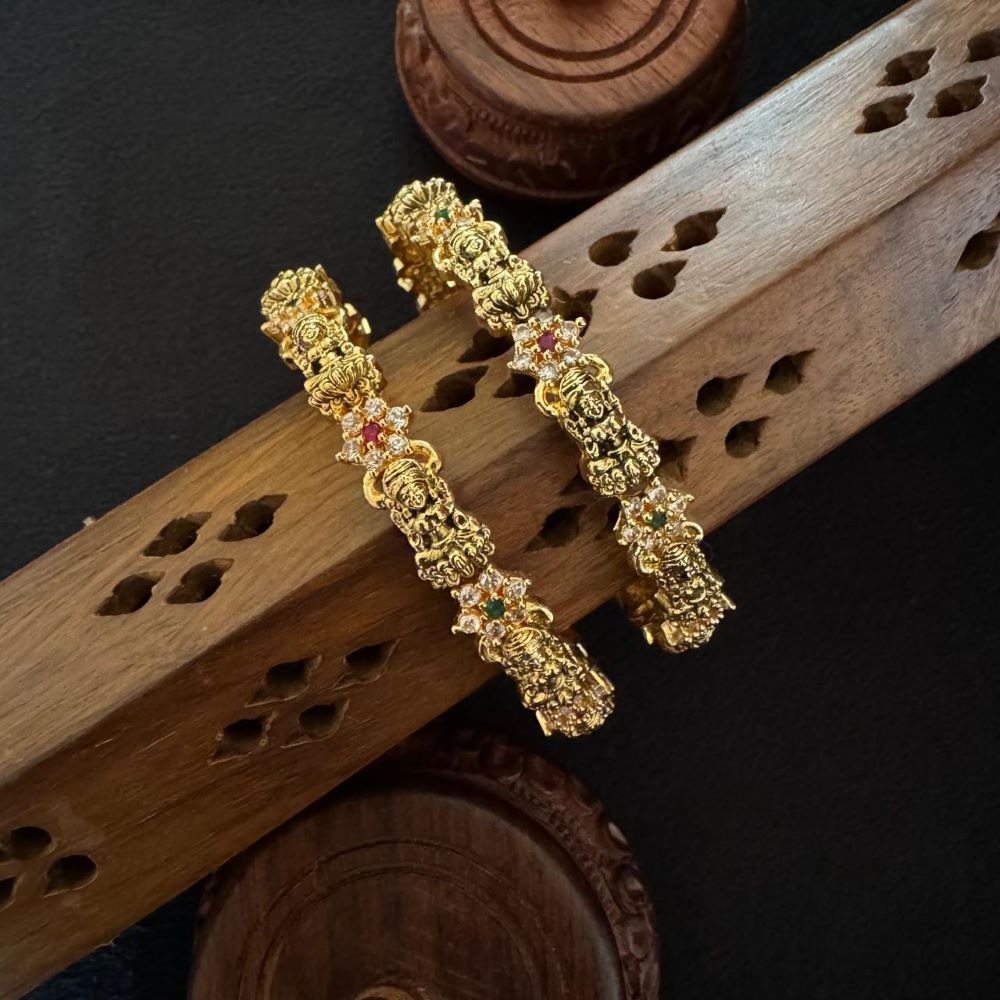 NAGASI FLORAL ANTIQUE BANGLES