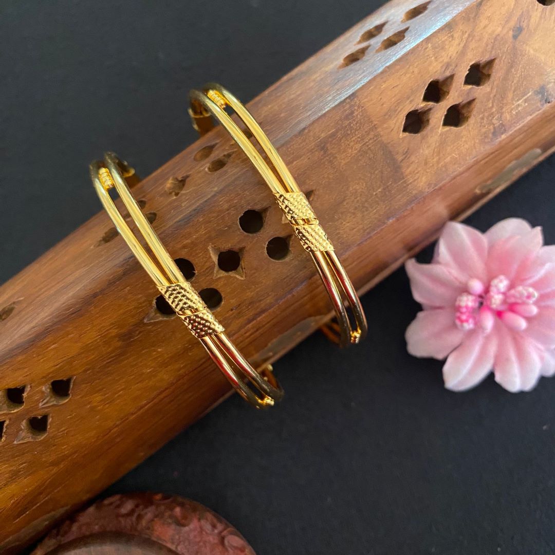 REGULAR USE BANGLES  WITH DUAL LINE ATTACHED 4 